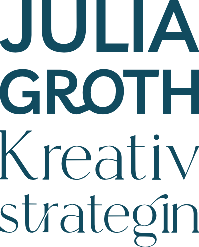 Logo von Julia Groth Kreativstrategin für Web Design und Brand Design